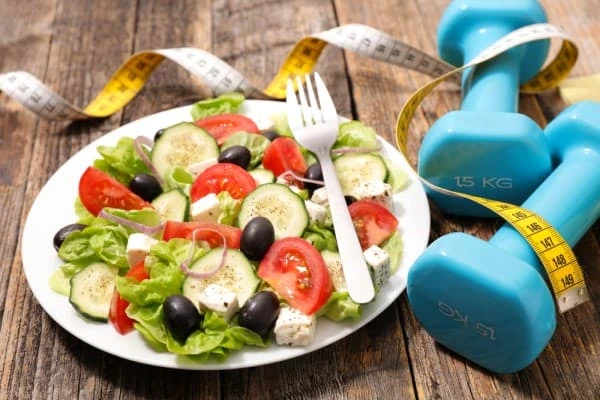 Example of good diet and exercise Chalk Farm